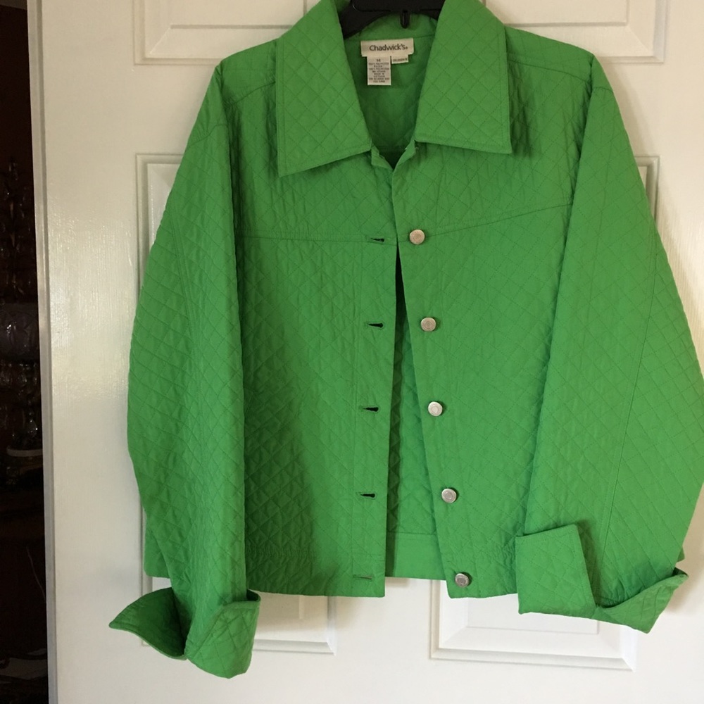 Green jacket by Chadwick’s